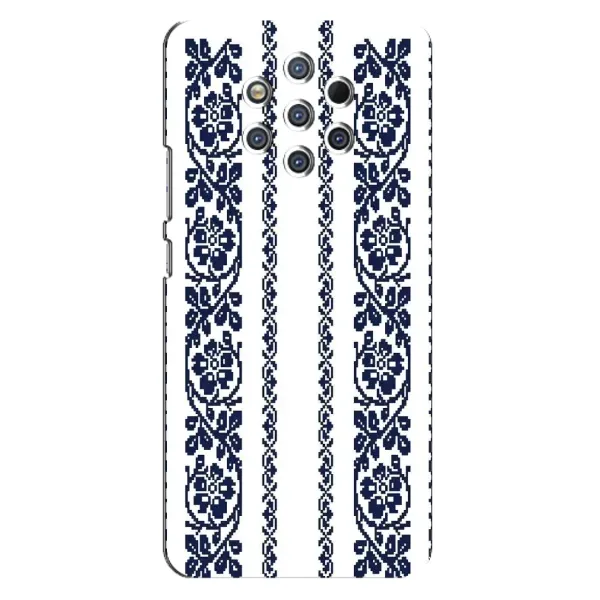 Чехол с рисунком «Синяя вышиванка» для Nokia 9 Чехол с рисунком «Синяя вышиванка» для Nokia 9