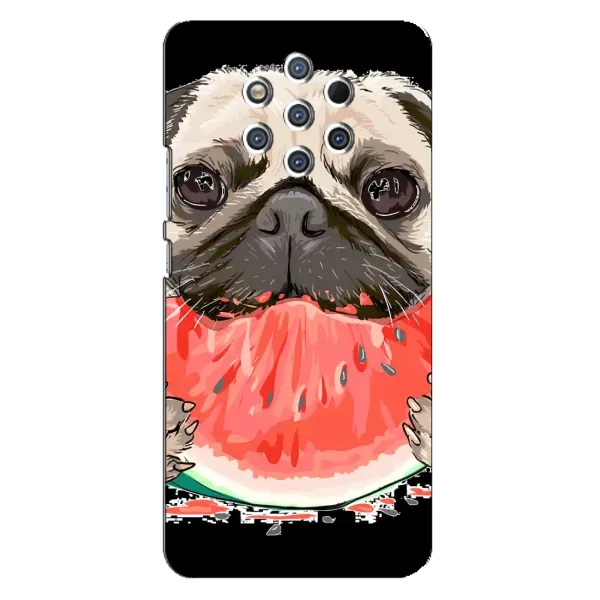 Чехол с рисунком «Смешной Мопс» для Nokia 9 Чехол с рисунком «Смешной Мопс» для Nokia 9
