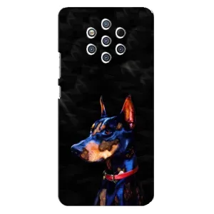 Бампер для Nokia 9 з картинкою "Песики" (Собака Мопсік)