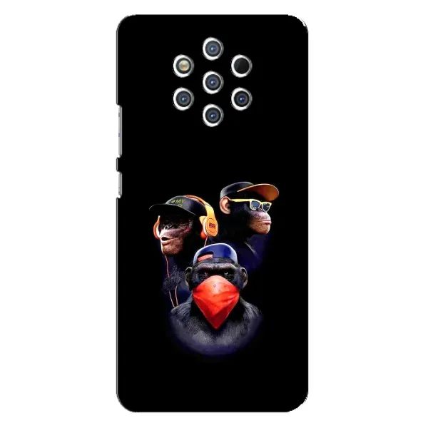 Чохол з малюнком «Три обізяни» для Nokia 9