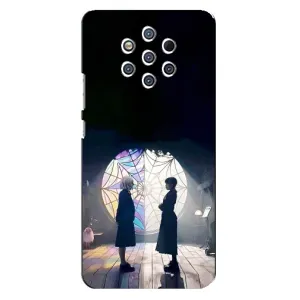 Чехлы с принтом Уэнсдей на Nokia 9 (Уэнсдей и Энди)