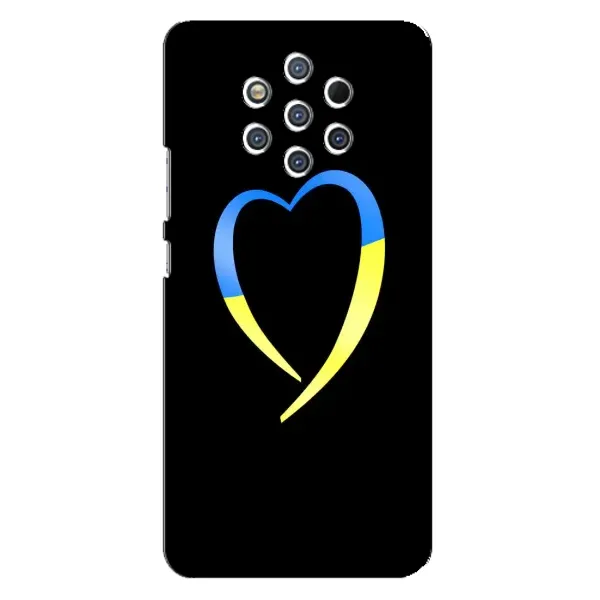 Чехол с рисунком «Украинское сердце» для Nokia 9 Чехол с рисунком «Украинское сердце» для Nokia 9