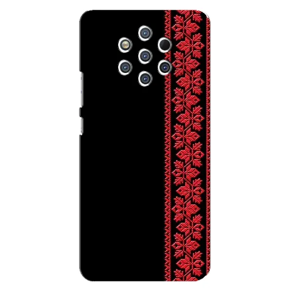 Чехол с рисунком «Вышиванка на черном» для Nokia 9 Чехол с рисунком «Вышиванка на черном» для Nokia 9