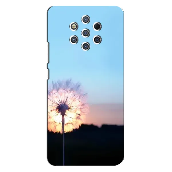 Чехол с рисунком «Закат с одуванчиком» для Nokia 9