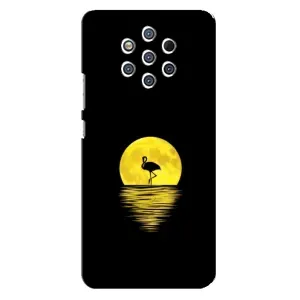 Летний Чехол на Nokia 9 (Желтый Закат)
