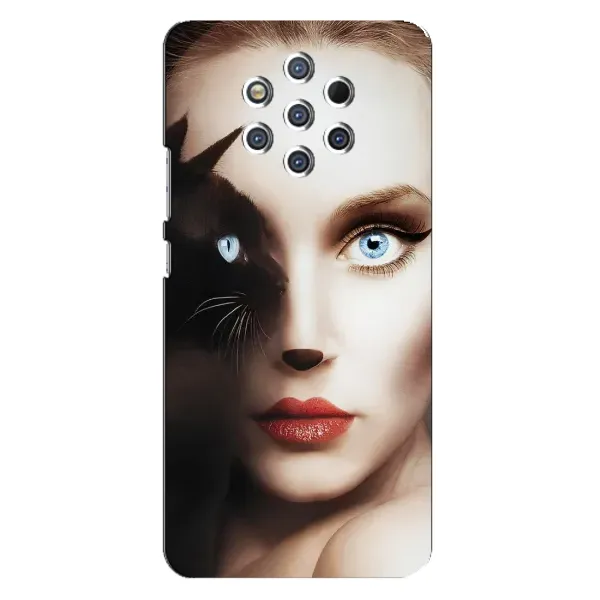Чехол с рисунком «Женщина кошка» для Nokia 9 Чехол с рисунком «Женщина кошка» для Nokia 9