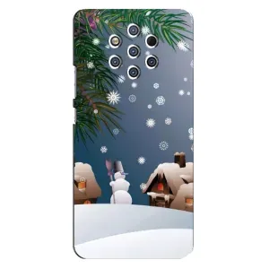 Чехлы на Новый Год Nokia 9 (Зима)