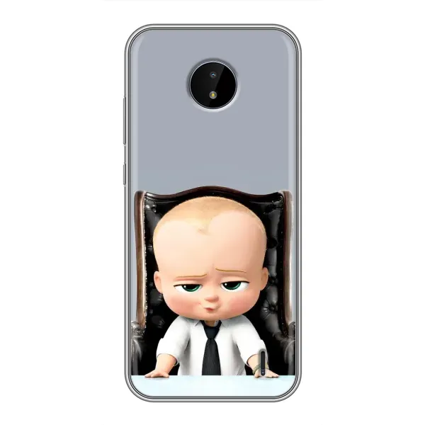 Чехол с рисунком «BOSS» для Nokia C10