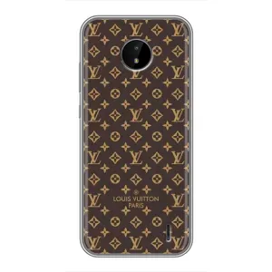 Чохол Стиль Louis Vuitton на Nokia C10 (Фон Луі Віттон)