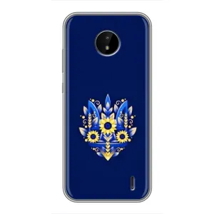 Чехол с картинкой (Патриотический ГЕРБ) на Nokia C10 (герб)