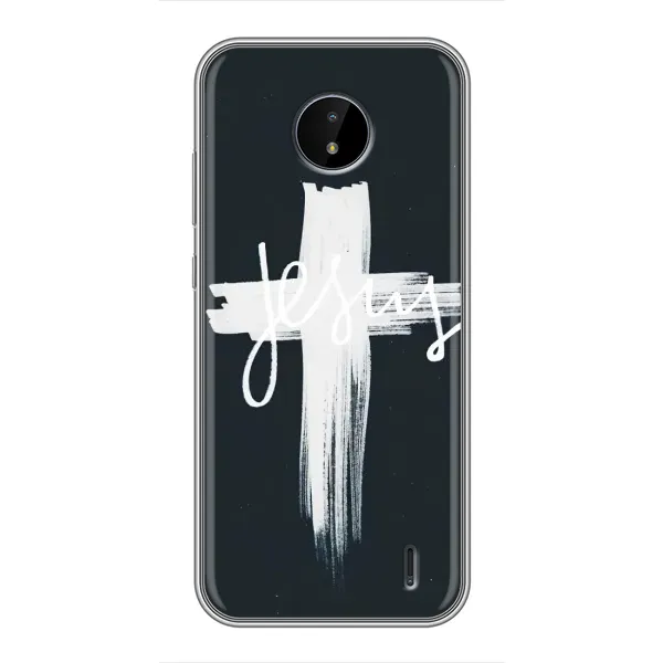 Чехол с рисунком «Jesus» для Nokia C10 Чехол с рисунком «Jesus» для Nokia C10