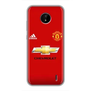 Силіконові Чохли з принтом Футбол на Nokia C10 (Man United)