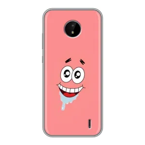 Чехлы с Патриком на Nokia C10 (Мордочка Патрика)