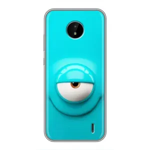 Силиконовые Чехлы (смешные стикеры) для Nokia C10 (Одноглазик)