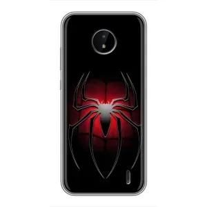 Чехол Супергерой Человека Паука на Nokia C10 (Паук)