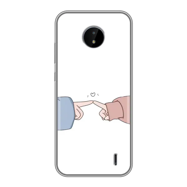 Чехол с рисунком «Руки мамы» для Nokia C10 Чехол с рисунком «Руки мамы» для Nokia C10