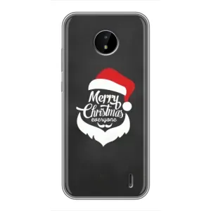 Чехол Санта Клаус для Nokia C10 (Санта Крисмас)