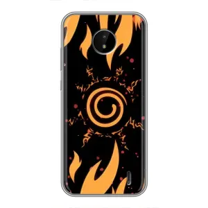 Купить Чехлы на телефон с принтом Anime для Nokia C10 (Солнце Наруто)