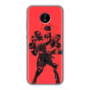 Чохли з прінтом Спортивна тематика для Nokia C10 (Тайсон Бокс)