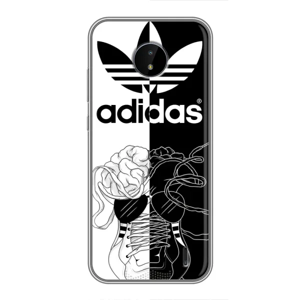 Чехол с рисунком «Adidas шнурки» для Nokia C20 Plus Чехол с рисунком «Adidas шнурки» для Nokia C20 Plus