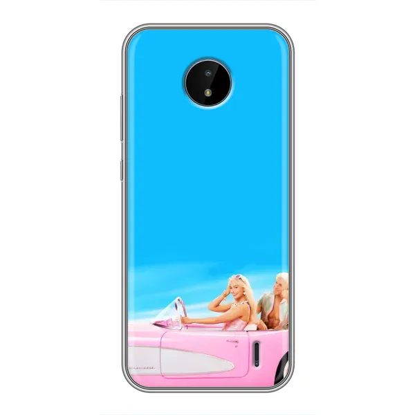 Чехол с рисунком «Барби и Кен» для Nokia C20 Plus