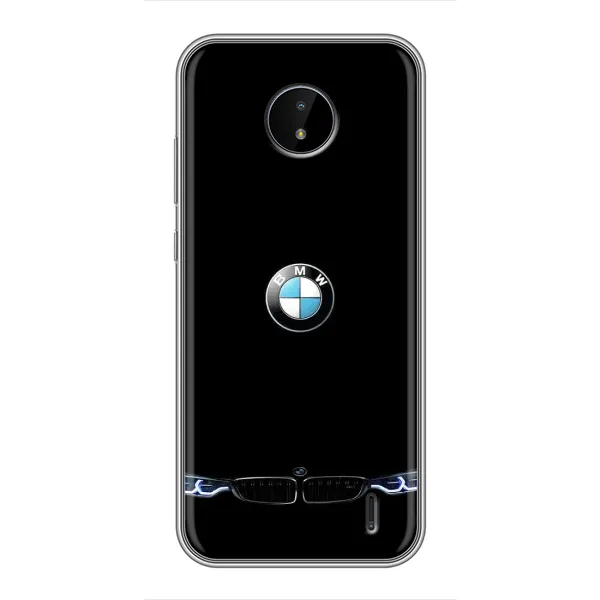 Чехол с рисунком «Черный BMW» для Nokia C20 Plus Чехол с рисунком «Черный BMW» для Nokia C20 Plus