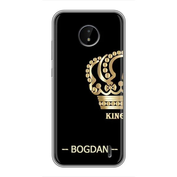 Чехол с рисунком «BOGDAN» для Nokia C20 Plus