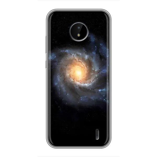 Чехол с рисунком «Черная дыра» для Nokia C20 Plus