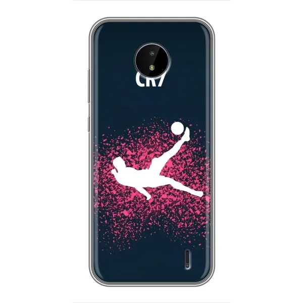 Чехол с рисунком «CR7 Удар» для Nokia C20 Plus