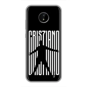 Чехол с рисунком «Cristiano» для Nokia C20 Plus