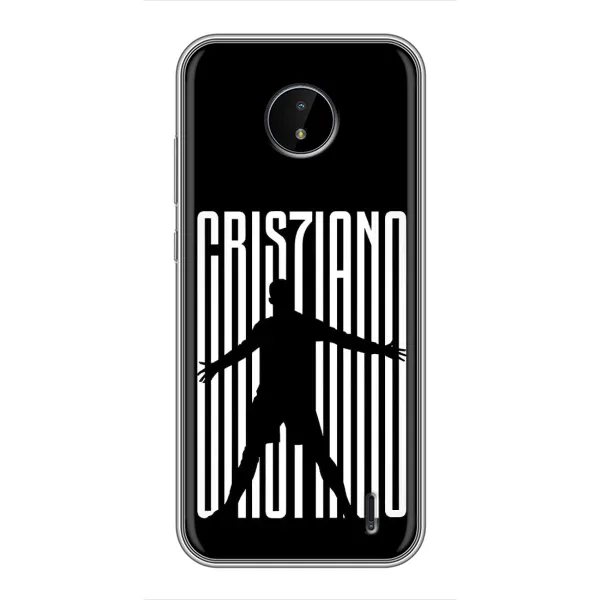 Чехол с рисунком «Cristiano» для Nokia C20 Plus