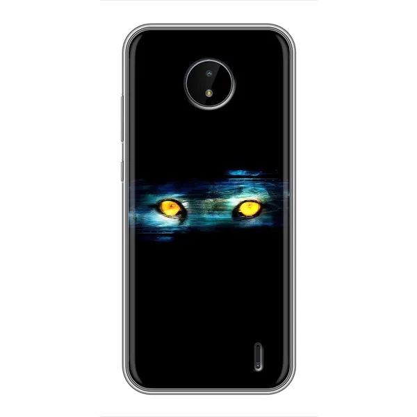 Чехол с рисунком «Глаза» для Nokia C20 Plus