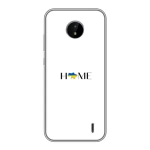 Чехол с рисунком «Home» для Nokia C20 Plus