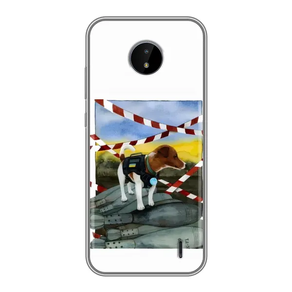 Чохол з малюнком «Хоробрий Патрон» для Nokia C20 Plus Чохол з малюнком «Хоробрий Патрон» для Nokia C20 Plus