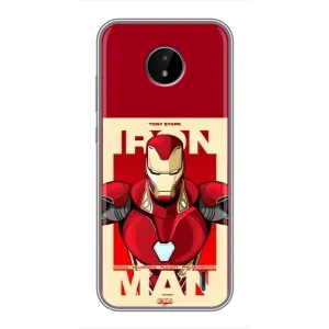 Чехол Супергерой Железный человек на Nokia C20 Plus (Iron man)