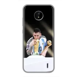 Чохли Лео Мессі Аргентина для Nokia C20 Plus (Кубок Світу)