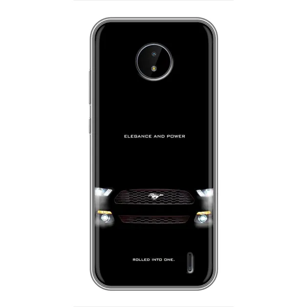 Чехол с рисунком «Черный Land Rover» для Nokia C20 Plus Чехол с рисунком «Черный Land Rover» для Nokia C20 Plus