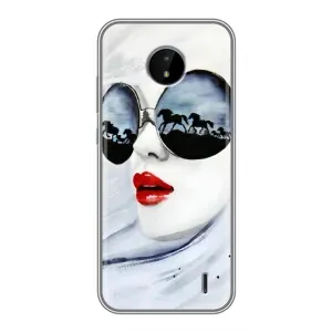 Чохол з картинкою Модні Дівчата Nokia C20 Plus (Любителька коней)