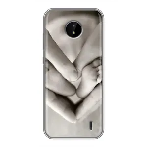 Чехлы для МАМЫ на Nokia C20 Plus (Любящие руки)