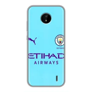 Силиконовые Чехлы принт Футбол на Nokia C20 Plus (Man City)
