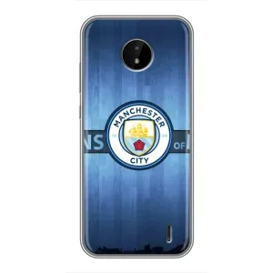 Силиконовые Чехлы принт Футбол на Nokia C20 Plus (ManCity)