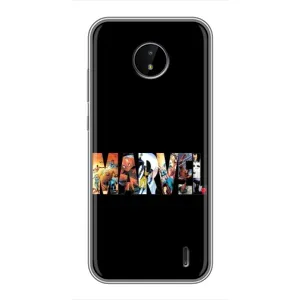 Чохол з малюнком «MARVEL» для Nokia C20 Plus