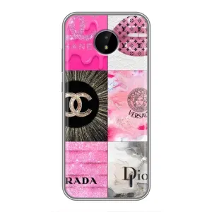 Чохол (Dior, Prada, YSL, Chanel) для Nokia C20 Plus (Модніца)