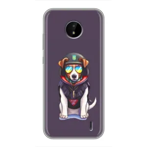 Чехол с принтом Собаки Патрон для Nokia C20 Plus (Модный Патрон)