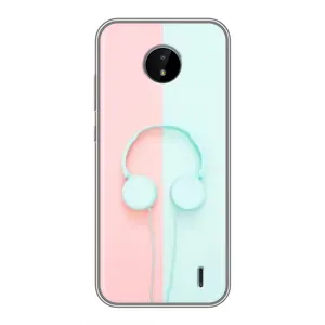 Дівчачий Чохол для Nokia C20 Plus (Навушники)
