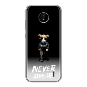 Чехлы Мишка Тедди для Нокиа С20 Плюс (Never)