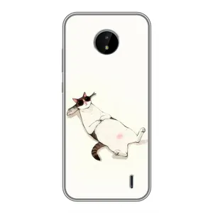 Чохол на тематику: Коти для Nokia C20 Plus (Відпочинок)