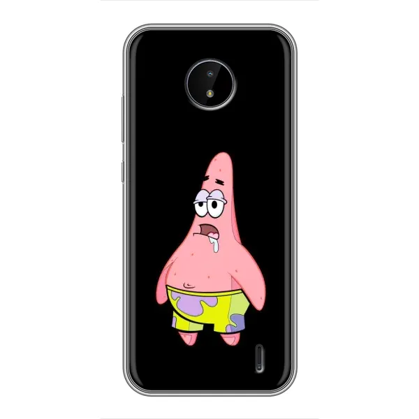 Чехол с рисунком «Патрик завис» для Nokia C20 Plus Чехол с рисунком «Патрик завис» для Nokia C20 Plus