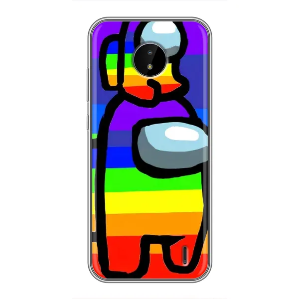Чехол с рисунком «Радужный» для Nokia C20 Plus Чехол с рисунком «Радужный» для Nokia C20 Plus