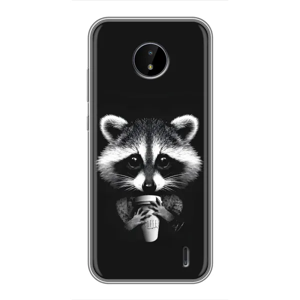 Чехол с рисунком «С кофем» для Nokia C20 Plus Чехол с рисунком «С кофем» для Nokia C20 Plus